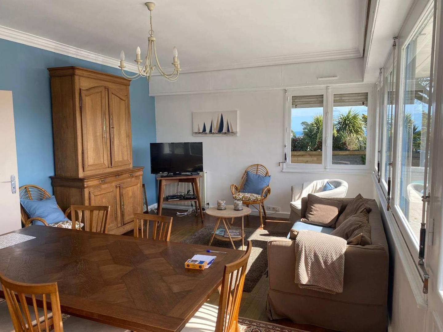 Maison Vue Et Wifi A 550m De La De Trestraou A - Ref 509 Villa Perros-Guirec